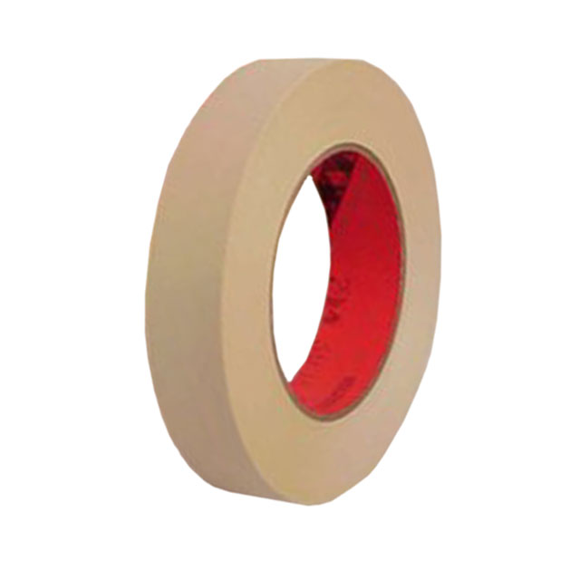 3M Scotch 214 Tan High Temperature Masking Tape, 1 1/4 in Width x 60 yd  Length