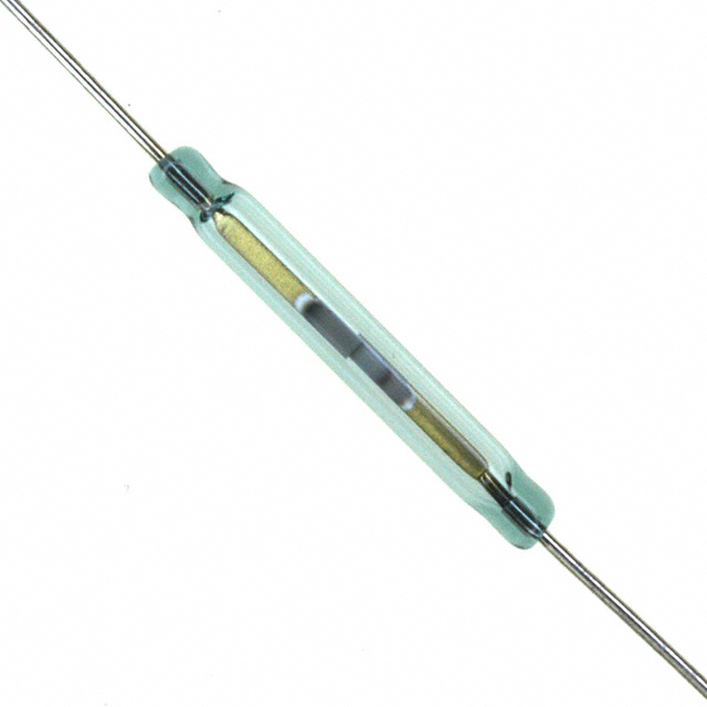 Glass Body Reed Switch SPST-NO 22 ~ 33AT Operate Range 10W 350mA (AC), 500mA (DC) 265 V Through Hole