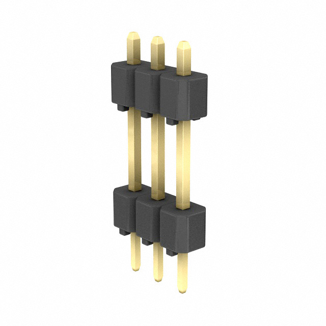 Connector Header Through Hole 3 position 0.100 (2.54mm)