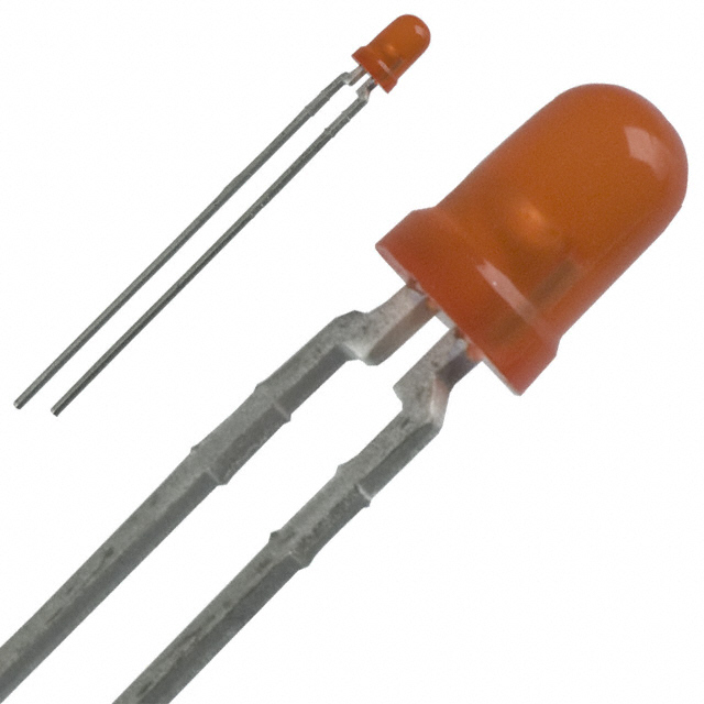 Amber 615nm LED Indication - Discrete 2V Radial