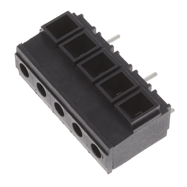 5 Position Wire to Board Terminal Block Horizontal with Board 0.315 (8.00mm) Through Hole