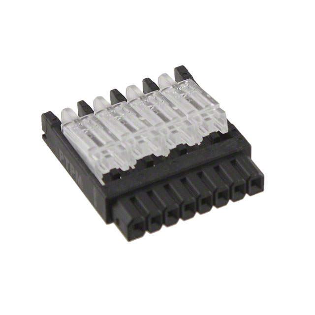 8 Position Terminal Block Plug, Female Sockets 0.098
