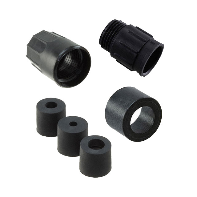 5 Position Circular Connector Receptacle, Female Sockets Crimp