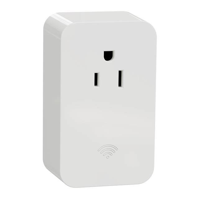 Square D x Series 120-Volt 1-Outlet Indoor Smart Plug | SQR621U1WHW