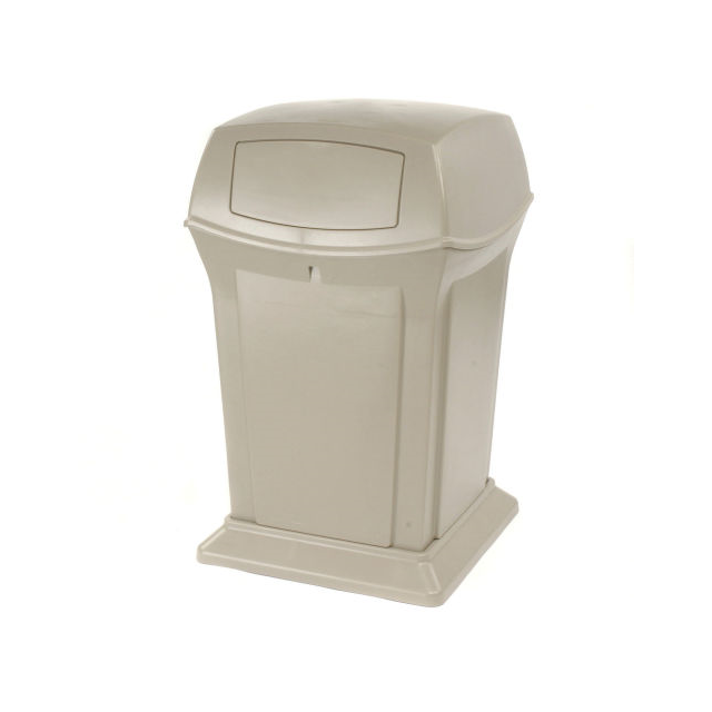 Rubbermaid Commercial Products Ranger Outdoor Trash Can with Lid