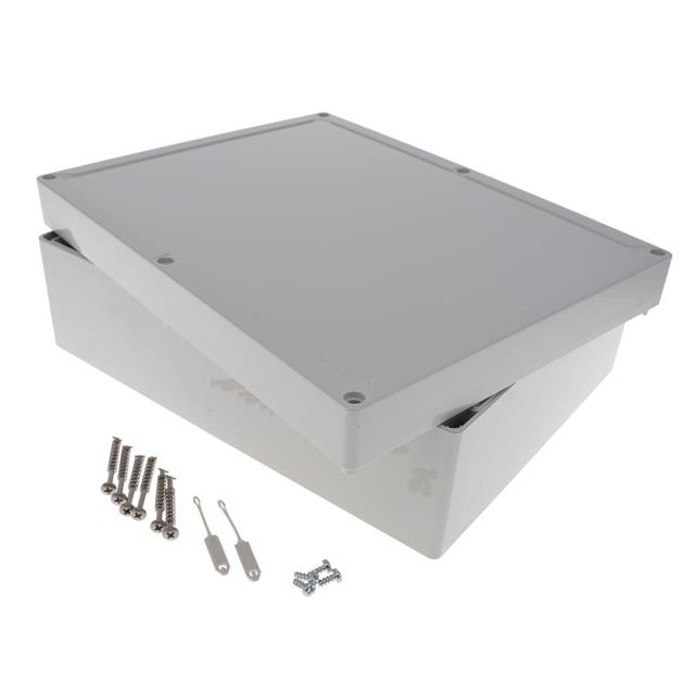 BOX PLASTIC GRAY