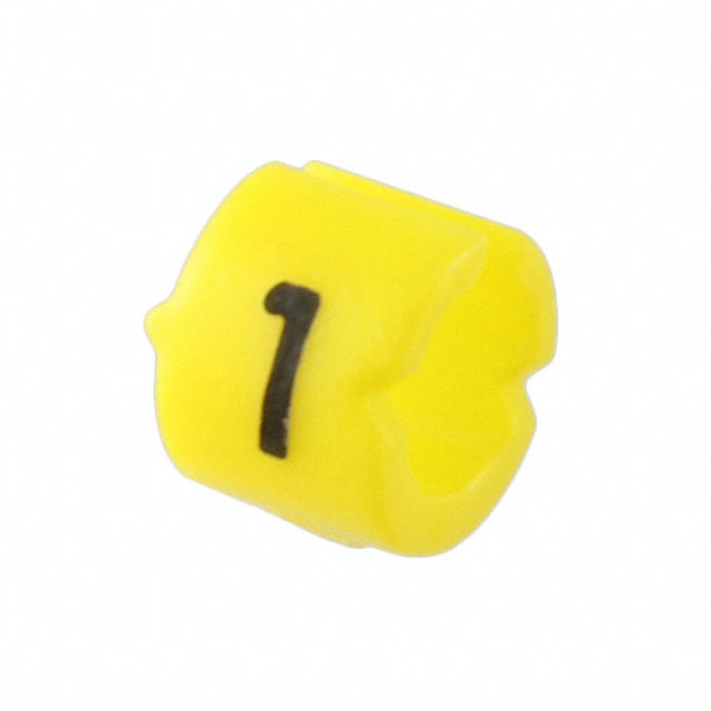 WIRE MARKER CLIP-ON YELLOW