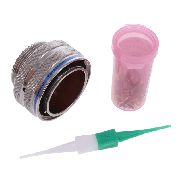 100 Position Circular Connector Plug, Male Pins Crimp