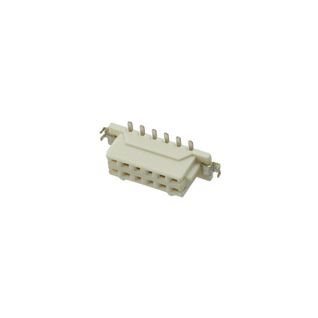 12 Position Receptacle Connector 0.079 (2.00mm) Surface Mount Tin