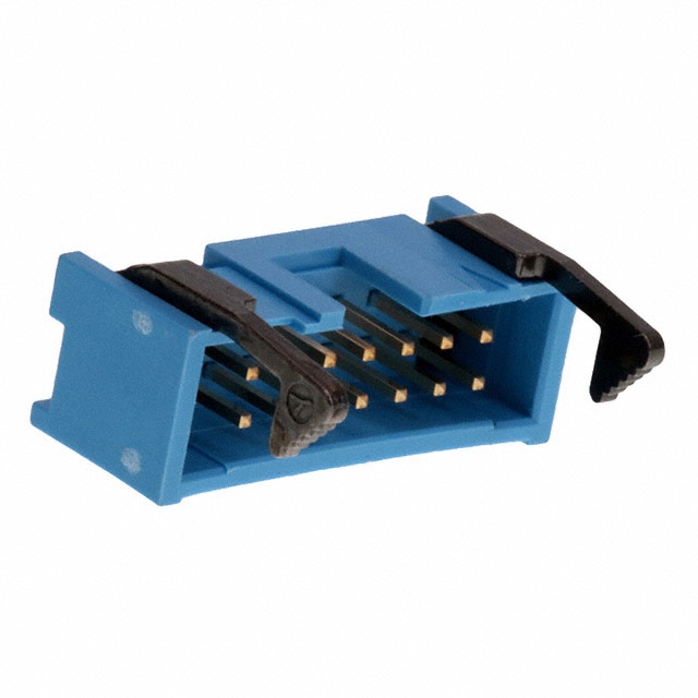 Connector Header Through Hole, Right Angle 14 position 0.100