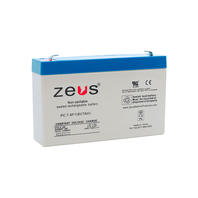 PC7-6F1 ZEUS Battery Products | Battery Products | DigiKey