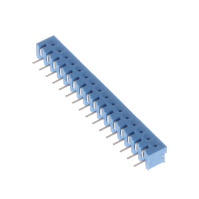 16 Position Receptacle Connector 0.100