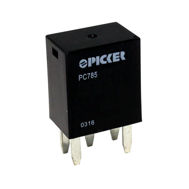 Picker PC792B-1C-C1-12S-DNX Mini ISO Relay, 12V, SPDT, 40A