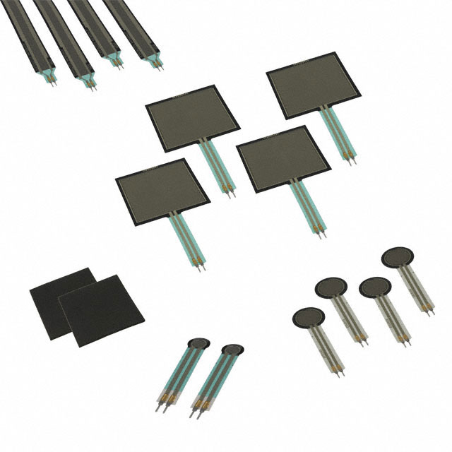 Force Sensing Resistor Kit 16 Pieces (4 Values - 4 Each)