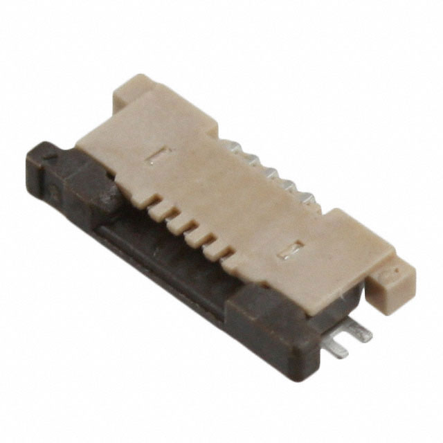 5 Position FFC, FPC Connector Contacts, Top 0.020