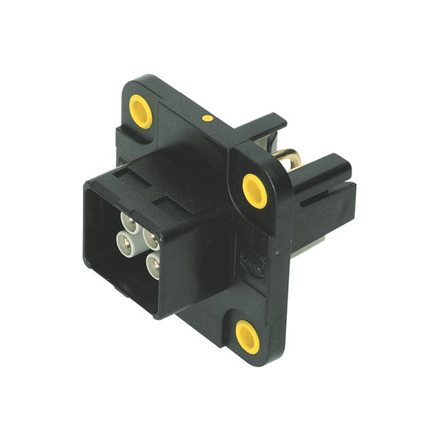 4 Position Rectangular Connector Solder