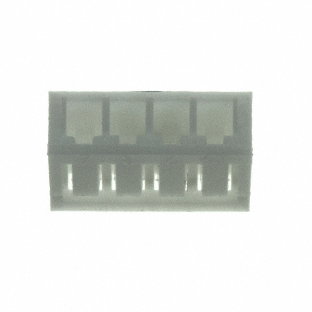 4 Rectangular Connectors - Housings Receptacle Natural 0.079 (2.00mm)