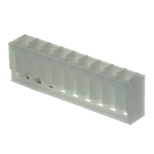 9 Rectangular Connectors - Housings Receptacle Natural 0.079 (2.00mm)