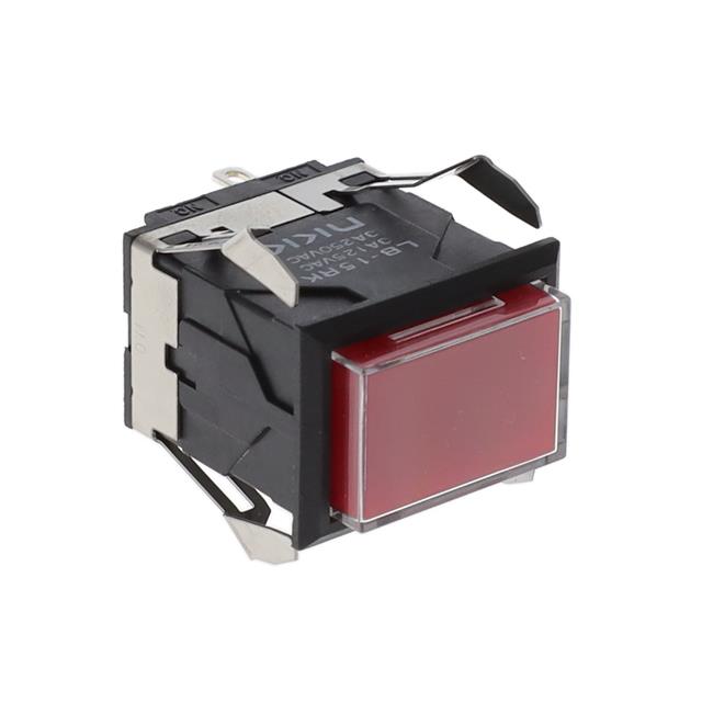 Pushbutton Switch SPDT Standard, Illuminated Panel Mount, Snap-In