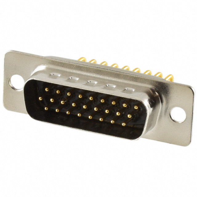 2 Pin Connector imperméable à l'eau Mâle Plug 2 Trous Flange