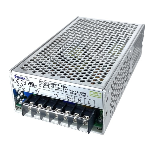 디바이스마트,전원/파워/배터리 > SMPS > SMPS (미분류) > AC-DC컨버터 (기판분리),,QPDF-150-24,AC/DC CONVERTER 24V 150W / Digi-Key Part Number : Q650-ND