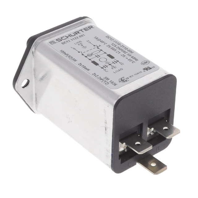 image of Power Entry Connectors - Inlets, Outlets, Modules>DC12.1122.001
