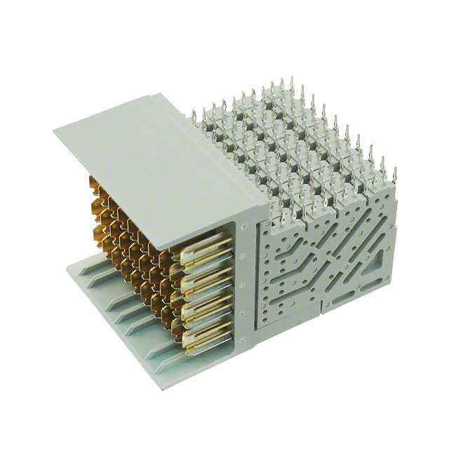 120 Connector Header, Male Pins and Blades Board Edge, Through Hole, Right Angle High Speed