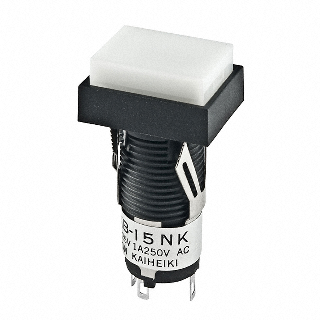 Pushbutton Switch SPDT Standard Panel Mount, Snap-In