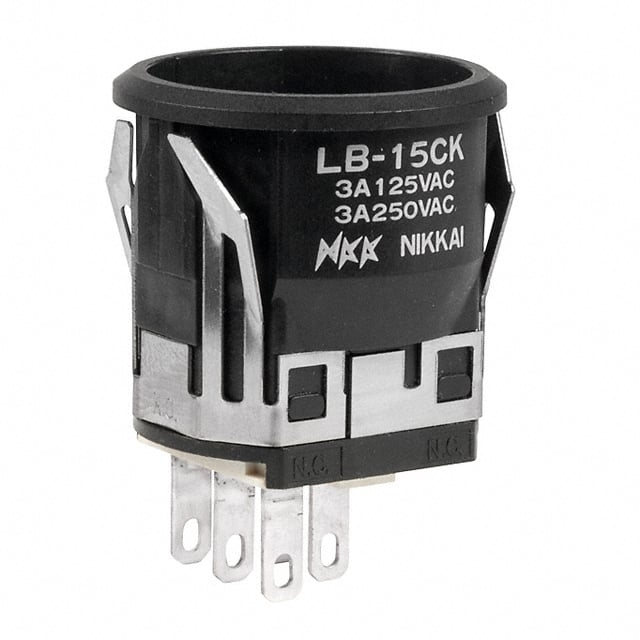 Pushbutton Switch SPDT Standard Panel Mount, Snap-In