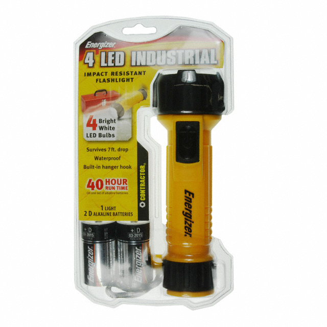 Flashlight Standard Style LED 35 Lumens D (Requires 2) 8.07 (205.0mm)