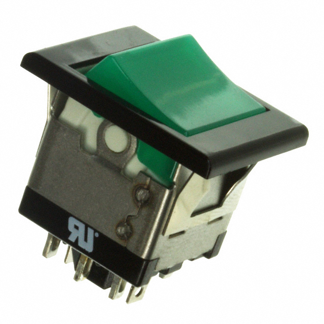 Rocker Switch DPDT 5A (AC), 3A (DC) 125 V Panel Mount, Snap-In