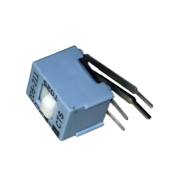 디바이스마트,스위치/부저/전기부품 > 스위치 > DIP 스위치,,206-211RAS,SWITCH SLIDE DIP DPST 50MA 24V / Digi-Key Part Number : 206-211RAS-ND