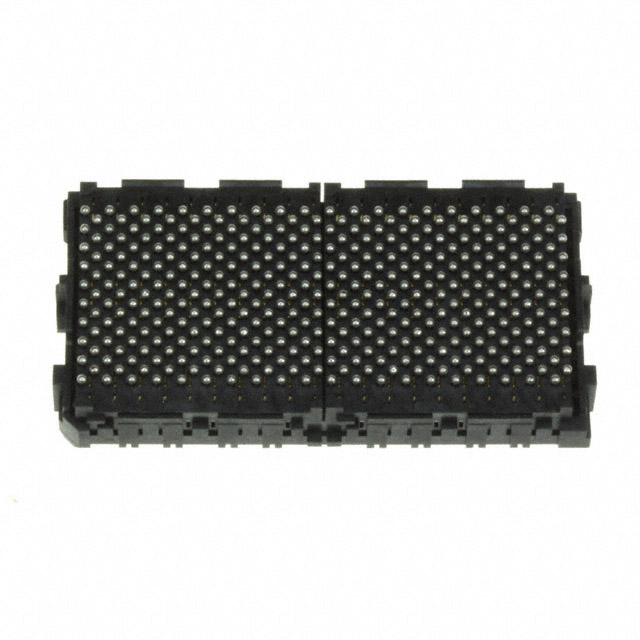 200 Position Connector Receptacle, Non-Gendered Surface Mount Gold