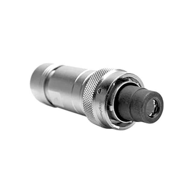 1 Position Circular Connector Plug, Female Sockets Crimp