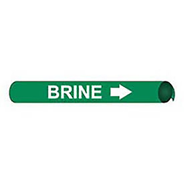 Pipe Marker for Brine