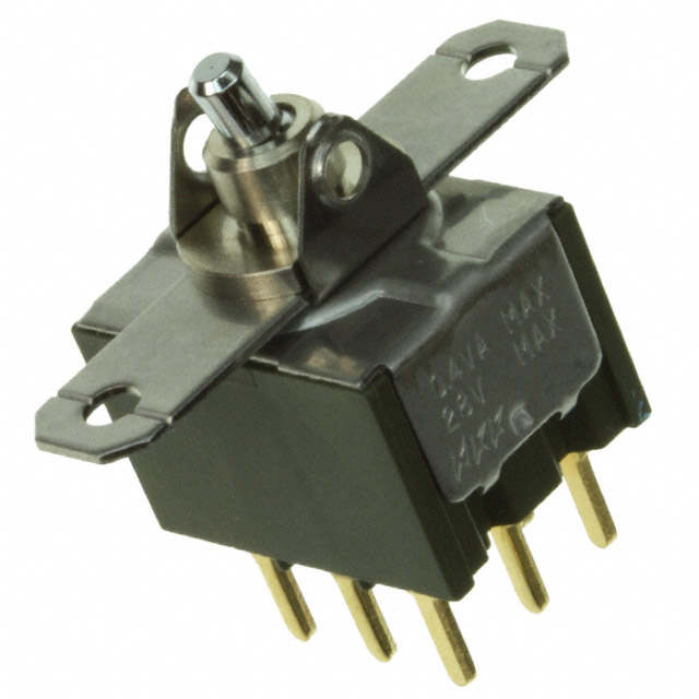Rocker Switch 3PDT 0.4VA (AC/DC) 28 V Panel Mount, Flange