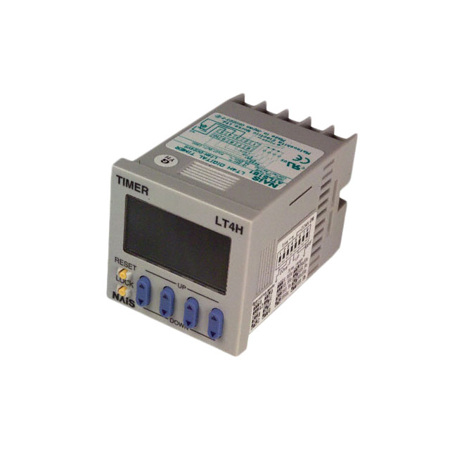 Programmable (Multi-Function) Time Delay Relay SPDT (1 Form C) 0.001 Sec ~ 999.9 Hrs Delay 5A @ 250VAC Panel Mount