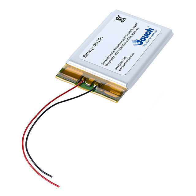 LP633750JH+PCM+2 Wires 70mm