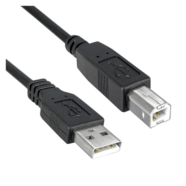 디바이스마트,케이블/전선 > USB 케이블 > USB 케이블(미분류),,3021001-03,CBL USB2.0 A PLUG TO B PLUG 3' / Digi-Key Part Number : Q361-ND