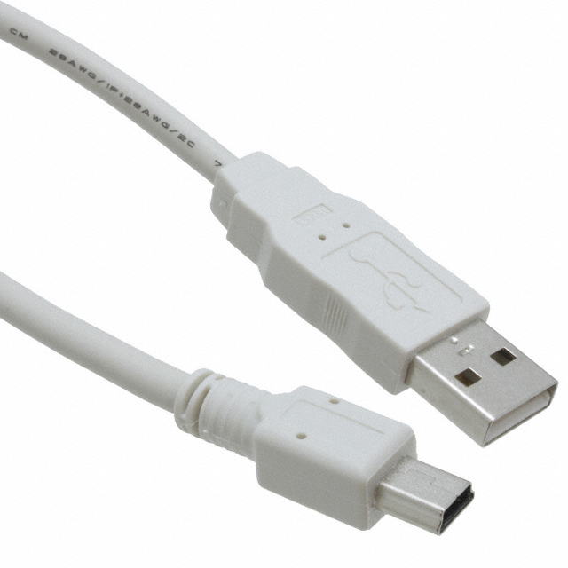 디바이스마트,케이블/전선 > USB 케이블 > USB 케이블(미분류),,0887328610,CABLE USB A TO MINI-B 1M WHITE / Digi-Key Part Number : WM5162-ND