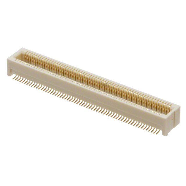 120 Position Connector Socket, Center Strip Contacts Surface Mount Gold