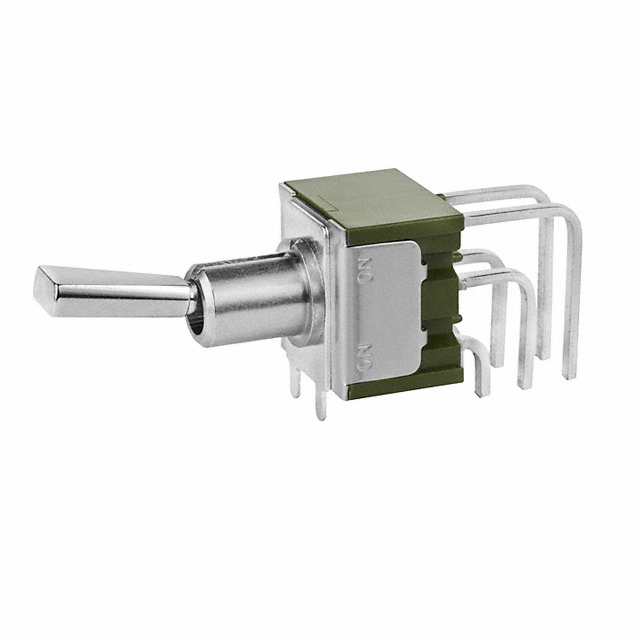 Toggle Switch DPDT Through Hole, Right Angle, Vertical