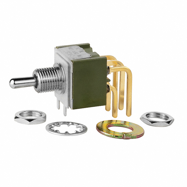 Toggle Switch DPDT Through Hole, Right Angle