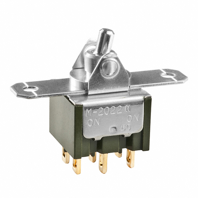 Rocker Switch DPDT 0.4VA (AC/DC) 28 V Panel Mount, Flange