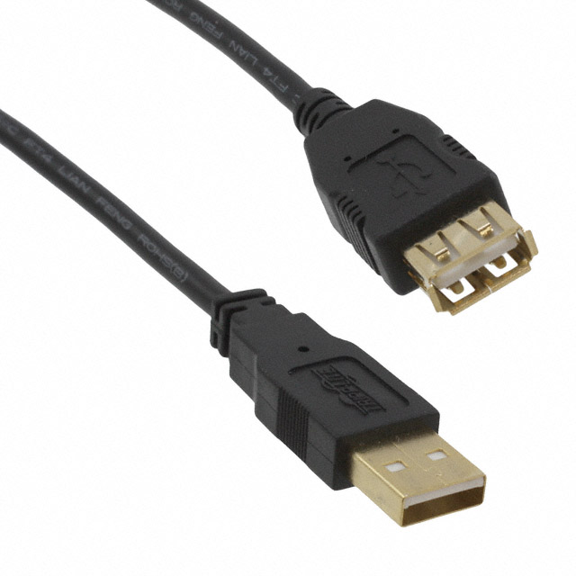 디바이스마트,케이블/전선 > USB 케이블 > USB 케이블(미분류),,U024-010,CBL USB2.0 A RCPT TO A PLUG 10' / Digi-Key Part Number : TL383-ND