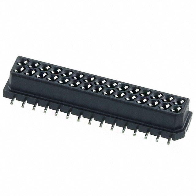 30 Position Receptacle Connector 0.049 (1.25mm) Surface Mount Tin