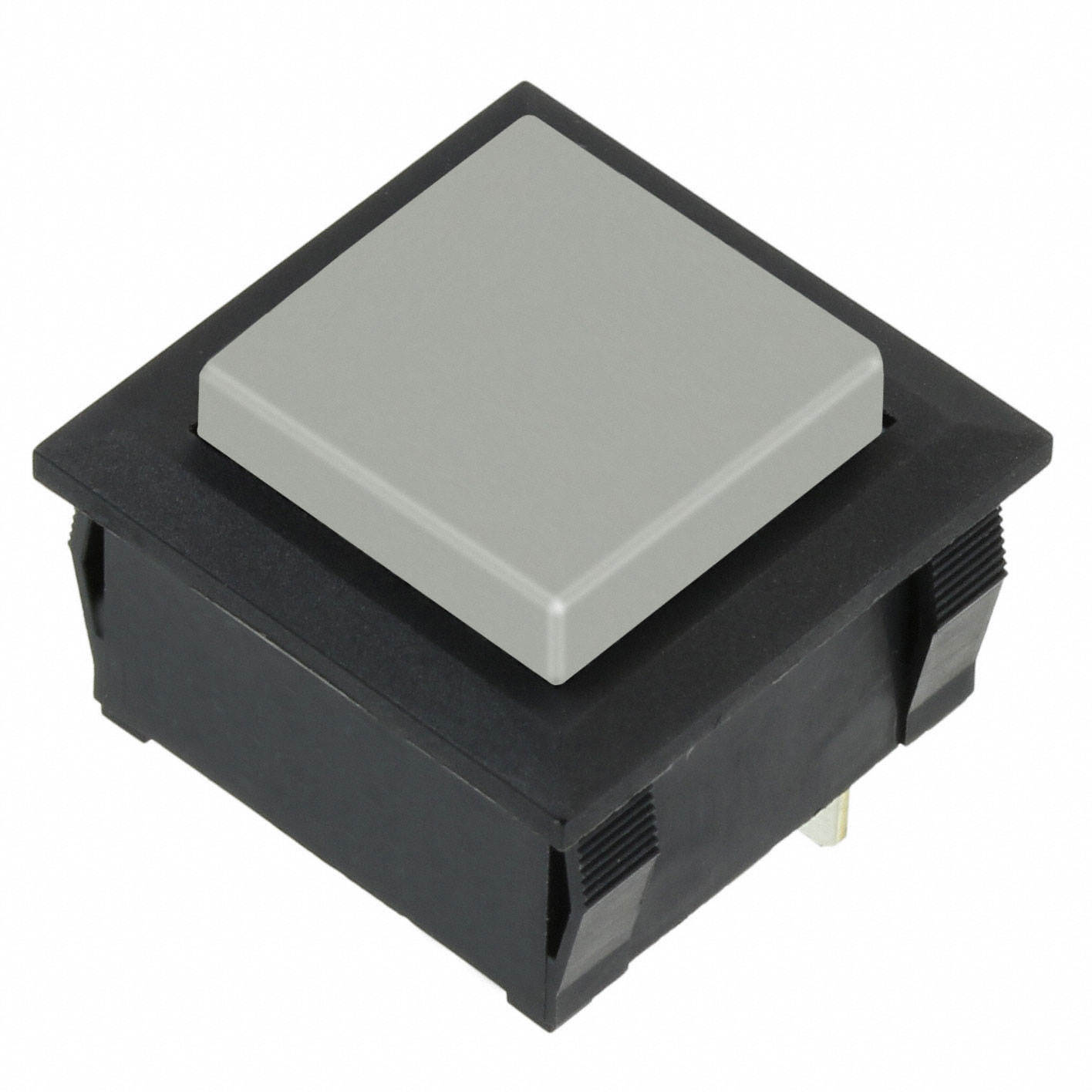 Pushbutton Switch SPDT Standard Panel Mount, Snap-In