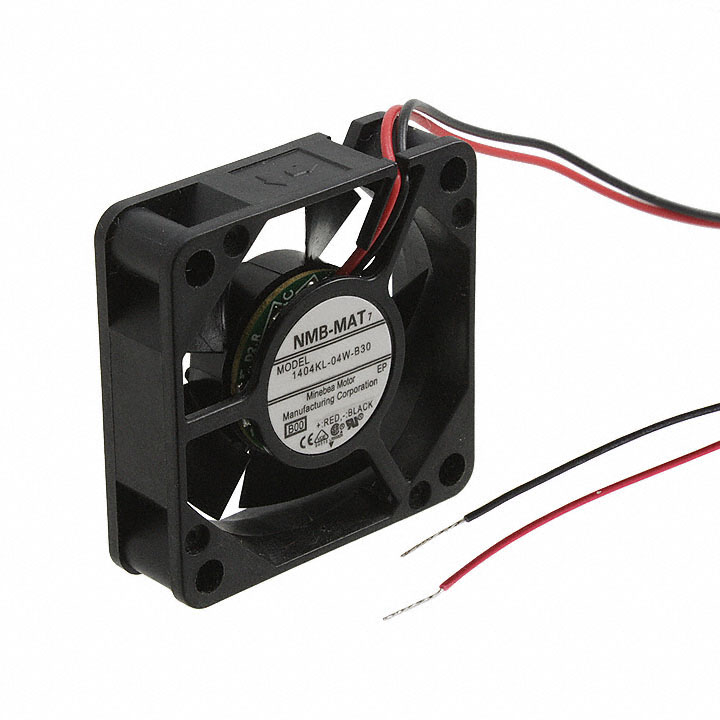 Fan Tubeaxial 12VDC Square - 35mm L x 35mm H Ball 3.0 CFM (0.084m3/min) 2 Wire Leads
