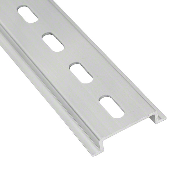 Din Rail Top Hat 1.378 W x 0.295 H (35.00mm x 7.50mm) Slotted 39.370 (1000.00mm)