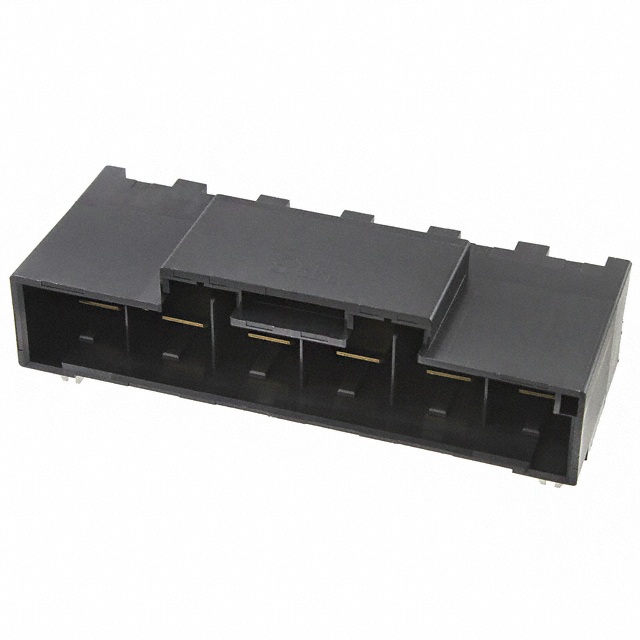 Connector Header Through Hole, Right Angle 6 position 0.400